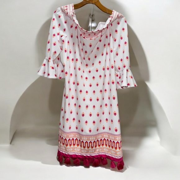 Cabana Life Tulum Coverluxe Smocked Dress size XL - Picture 4 of 13